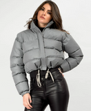 36 Pieces) Wholesale Winter Women Fashion Solid Color Warm Jacket