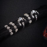 30 Set's) Vintage Inlaid Drill Star Moon Pattern Ring Set-10 TWENTY 2 RETAIL©