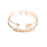30 Set's) Arrow Pattern Full Drill Bangle Set-10 TWENTY 2 RETAIL©