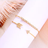 30 Set's) Arrow Pattern Full Drill Bangle Set-10 TWENTY 2 RETAIL©
