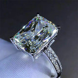 30 Set's) Large Square Zircon Inlay Ring-10 TWENTY 2 RETAIL©