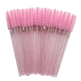 Wholesale 50Pcs Individual Disposable Mascara Applicator Comb Wand Lash Makeup Brushes Tools 10 Twenty 2