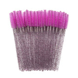 Wholesale 50Pcs Individual Disposable Mascara Applicator Comb Wand Lash Makeup Brushes Tools 10 Twenty 2