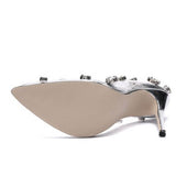 30 Set's) Women Plus Size Rhinestone Studded High Heels-10 TWENTY 2 RETAIL©