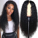 30 Pieces) Black Small Curly Long Wig