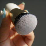 30 Set's) Chubby Wooden White Gold Makeup Brushes-10 TWENTY 2 RETAIL©