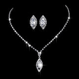 30 Pieces) Bride Classic Necklace And Earrings Set