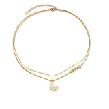Wholesale Women Minimalist Butterfly Design Multilayer Chain 10 twenty 2