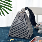36 Pieces) Wholesale Women Rhinestone Decorative Cone Evening Bag